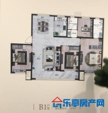 1号楼、3号楼户型图，1号楼18层顶，3号楼11层顶